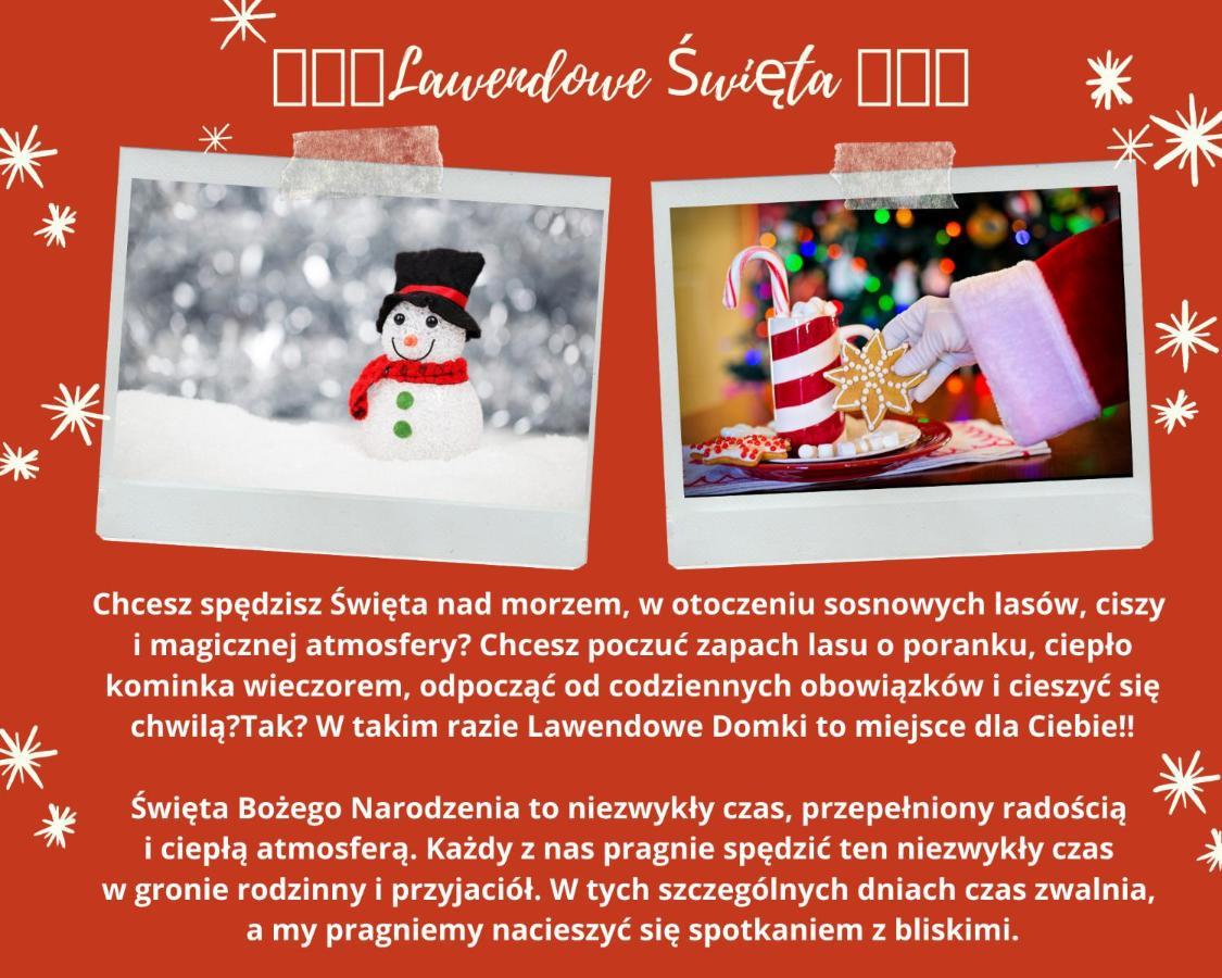 Lawendowe Domki Dziwnowek Ngoại thất bức ảnh